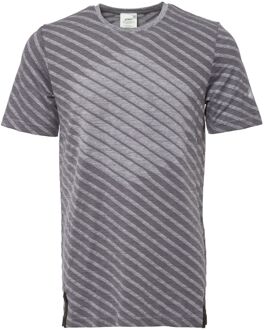 ASICS Naadloos Heren Grijs T-Shirt