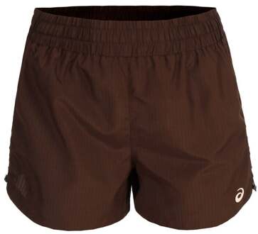 ASICS Nagino 4in Run Hardloopshorts Dames bruin - M