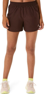ASICS Nagino Run 4'' Short Dames bruin - M