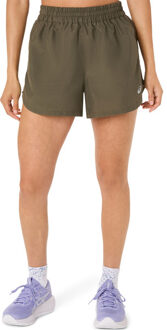 ASICS Nagino Run 4'' Short Dames donkergroen