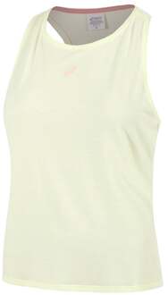 ASICS Nagino Run Adjustable Hardloopshirt Dames-geel - M