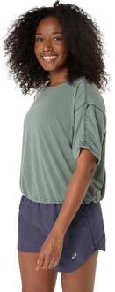 ASICS Nagino Run Hardloopshirt Dames-blauw - XS,S,M,L,XL