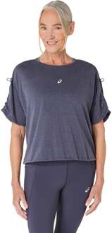 ASICS Nagino Run Hardloopshirt Dames-groen - L