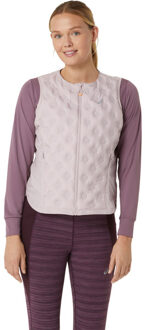 ASICS Nagino Run Padded Gilet Dames lichtpaars