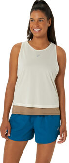 ASICS Nagino Run Singlet Dames beige - XL