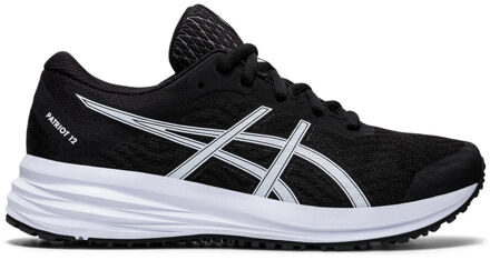 ASICS Patriot 12 GS Kinderen-Zwart,Wit - 32.5,33