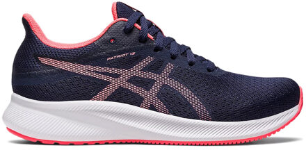 ASICS Patriot 13 - Donkerblauwe Hardloopschoenen Dames Navy - 36