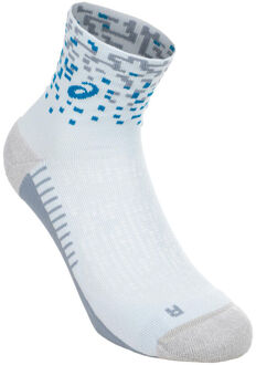 ASICS Performance Run Quarter Hardloopsokken Unisex-lichtblauw, blauw - 47-49