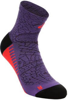 ASICS Performance Run Quarter Hardloopsokken Unisex-paars - 47-49