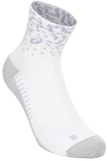 ASICS Performance Run Quarter Hardloopsokken Unisex-wit, paars - 35-38