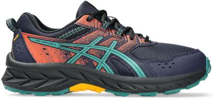 ASICS Pre-Venture 9 GS Trailschoen Kinderen-Donkerblauw,Blauw-grijs - 33