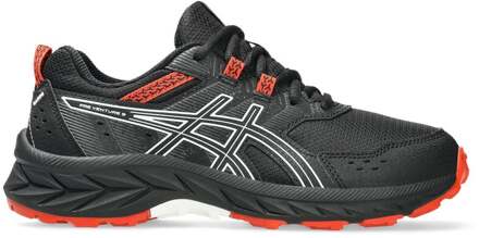 ASICS Pre-Venture 9 GS Trailschoen Kinderen-Zwart,Wit - 33