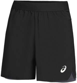 ASICS Road 2-in-1 Short Heren zwart