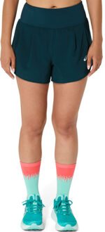 ASICS Road 3.5'' Short Dames groen - XL