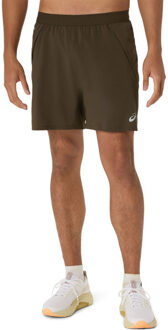 ASICS Road 7'' Short Heren rood - M