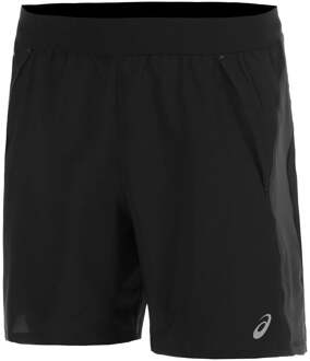 ASICS Road 7in Hardloopshorts Heren-Zwart - S