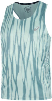 ASICS Road AOP Hardloopshirt Heren salie - XL