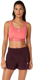 ASICS Road Compression Sport-bh Dames-koraal - M