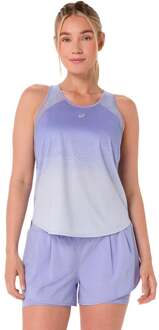 ASICS Road Fade Hardloopshirt Dames-blauw - M