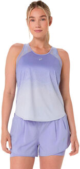 ASICS Road Fade Hardloopshirt Dames-blauw - XL