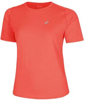 ASICS Road Hardloopshirt Dames-Koraal - XS
