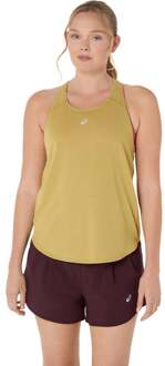 ASICS Road Hardloopshirt Dames-Limoen - L