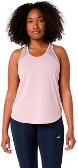 ASICS Road Hardloopshirt Dames-roze - M