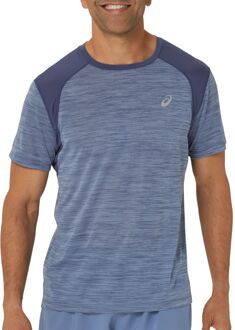 ASICS Road Hardloopshirt Heren grijs - S