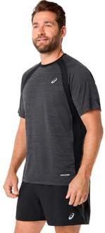 ASICS Road Hardloopshirt Heren-zwart - M