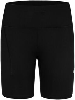 ASICS Road High Waist 8 Inch Short Hardlooplegging Dames-Zwart - XS,S,M,L,XL