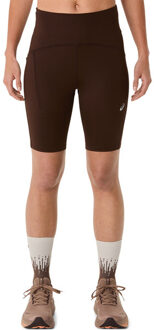 ASICS Road High Waist 8'' Sprinter Dames bruin - XS