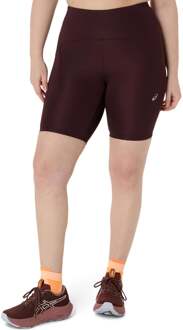 ASICS Road High Waist 8in Sprinter Hardlooplegging Dames-Donkerrood - XS,S,M,L,XL