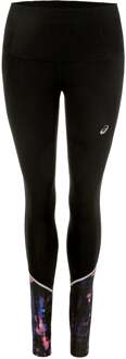 ASICS Road Lite Show Hardlooplegging Dames-Zwart,Veelkleurig - XS,S,M,L,XL