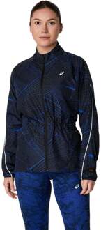 ASICS Road Lite-Show Packable Hardloopjas Dames-Zwart,Donkerblauw - XS,S,M,L