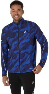 ASICS Road Lite-Show Packable Hardloopjas Heren-Zwart,Donkerblauw - S