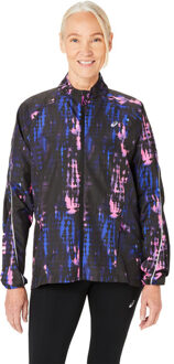 ASICS Road Lite-Show Packable Jack Dames zwart - XS