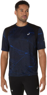 ASICS Road Lite-Show T-Shirt Heren zwart/zwart