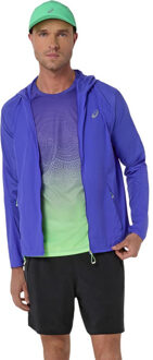 ASICS Road Packable Jack Heren blauw - XL