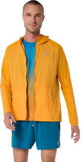 ASICS Road Packable Jack Heren oranje - L