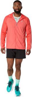 ASICS Road Packable Jack Heren roze - 2XL