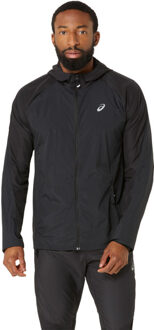 ASICS Road Packable Jack Heren zwart - 2XL