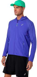ASICS Road Packable Jacket Hardloopjas Heren-blauw, groen - S