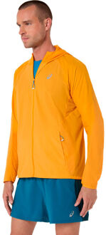 ASICS Road Packable Jacket Hardloopjas Heren-geel, blauw - L
