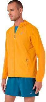 ASICS Road Packable Jacket Hardloopjas Heren-geel, blauw - M