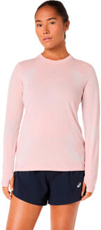 ASICS Road Seamless Hardloopshirt Dames-roze, rood - XS,S,M,L,XL