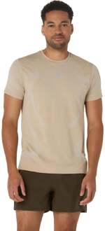 ASICS Road Seamless Hardloopshirt Heren-beige - S,M,L,XL,XXL