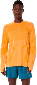 ASICS Road Seamless Hardloopshirt Heren-geel - S,M,L,XL,XXL