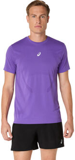 ASICS Road Seamless Hardloopshirt Heren-paars - L,XL