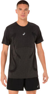 ASICS Road Seamless Hardloopshirt Heren-zwart - L