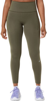 ASICS Road Seamless Legging Dames donkergroen - M